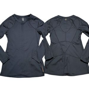 TOMMIE COPPER Back Support Shirt Black Size Large